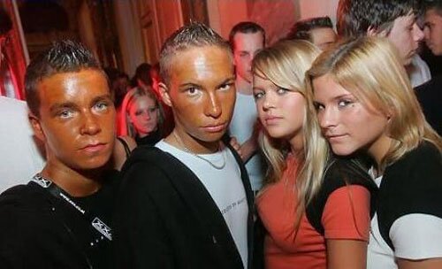 Young Douche Tan